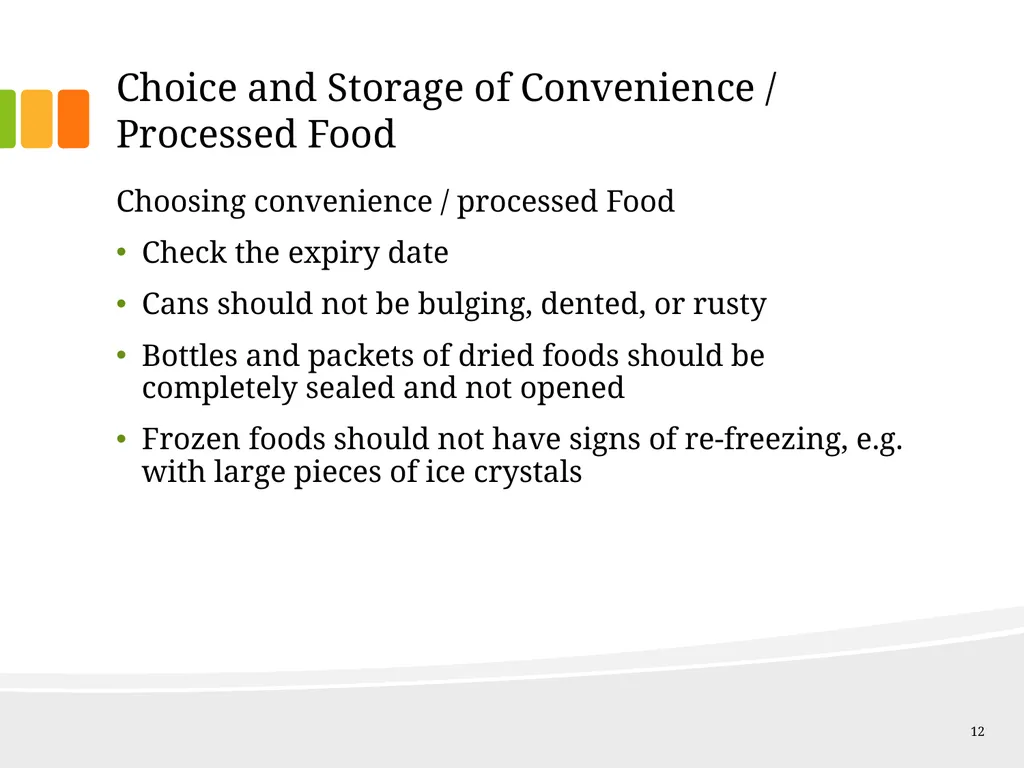 Understanding Ingredients Convenience / Processed - slide 12 of 17