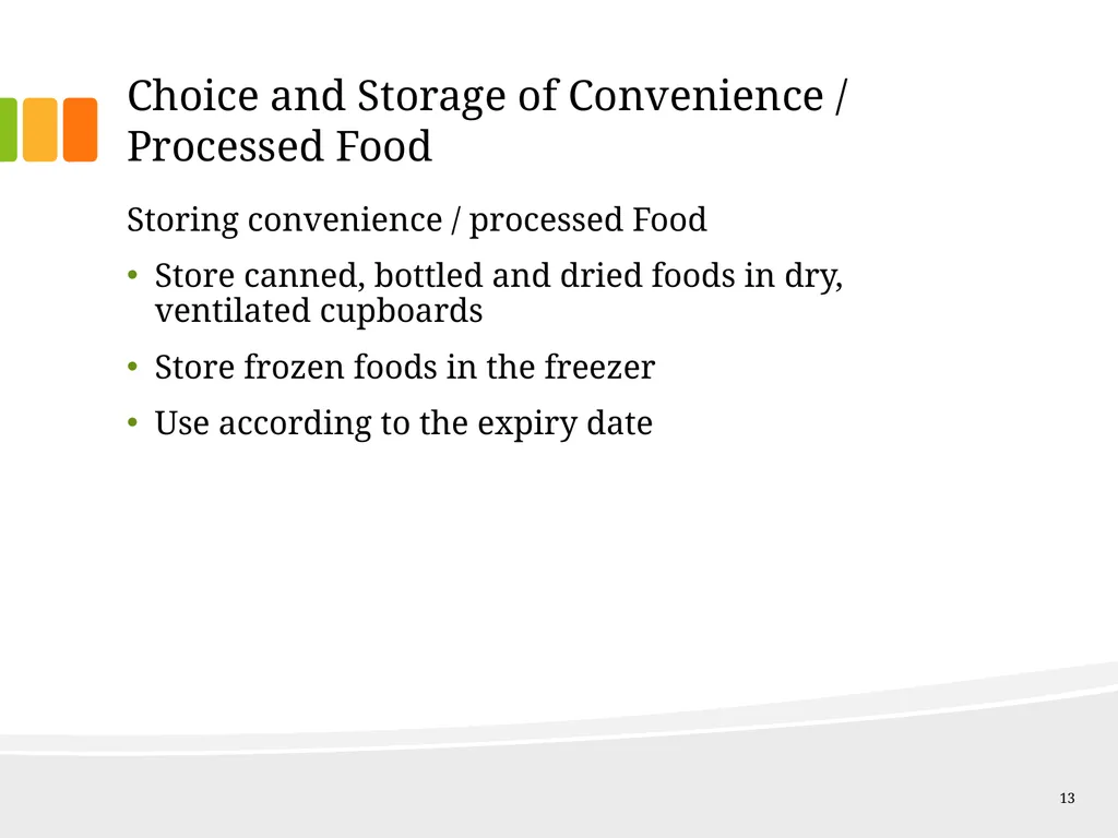 Understanding Ingredients Convenience / Processed - slide 13 of 17