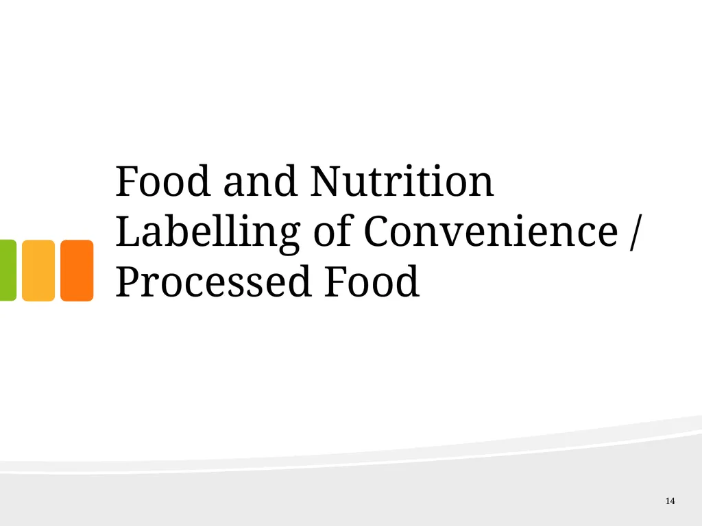 Understanding Ingredients Convenience / Processed - slide 14 of 17