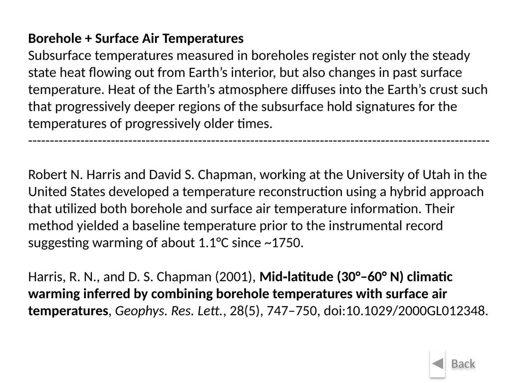 Climate Change: Present, Past, and Future Based on - slide 23 of 42