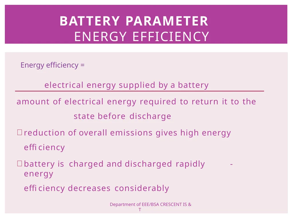 ELECTRIC VEHICLE TECHNOLOGY BATTERIES PREPARED BY - slide 19 of 33
