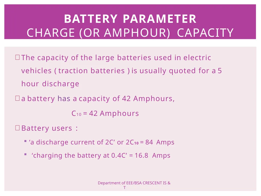ELECTRIC VEHICLE TECHNOLOGY BATTERIES PREPARED BY - slide 8 of 33