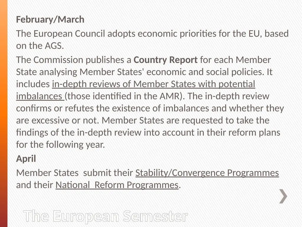 Europe 2020 and the European Economic Governance: - slide 16 of 25