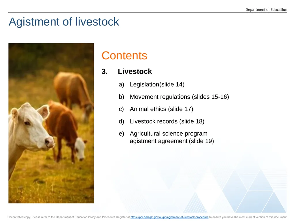 Training package for Queensland state schools to - slide 3 of 20