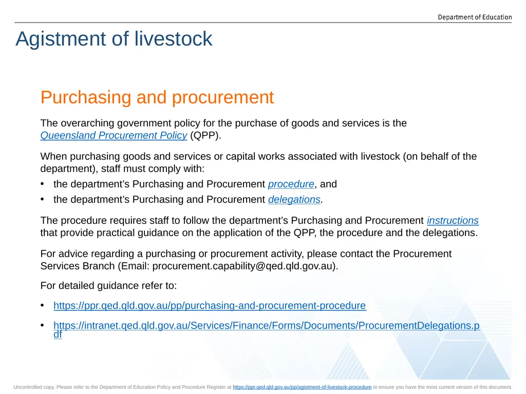 Training package for Queensland state schools to - slide 7 of 20