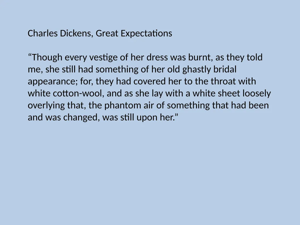 Character Descriptions They recycle typical ideas - slide 34 of 55
