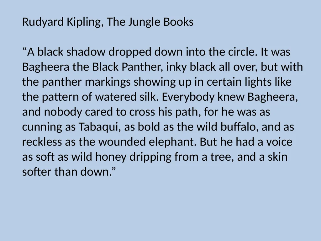 Character Descriptions They recycle typical ideas - slide 16 of 55