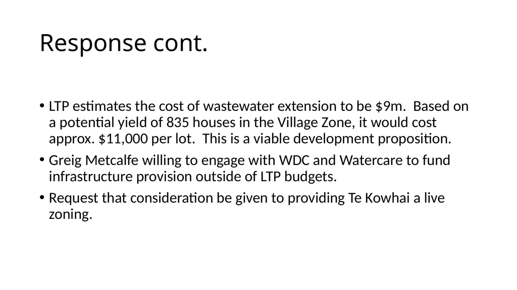 Zone Extents: Te Kowhai Evidence Highlights Bevan - slide 7 of 7