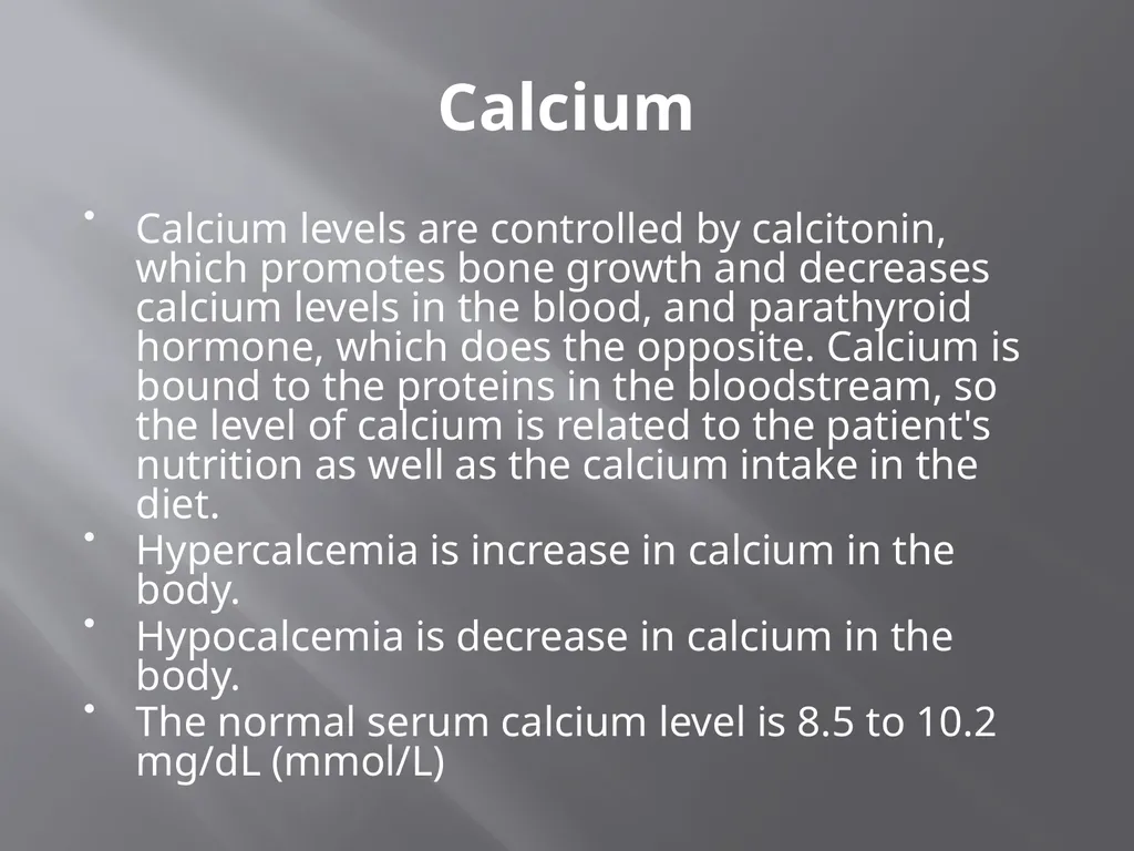 Water and Electrolyte Balance Mrs. L. - slide 22 of 32