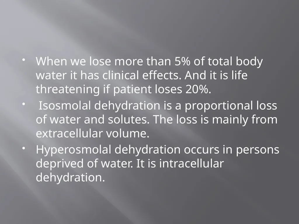 Water and Electrolyte Balance Mrs. L. - slide 29 of 32