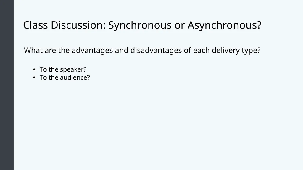Public Speaking Module 12: Public Speaking Online - slide 7 of 31