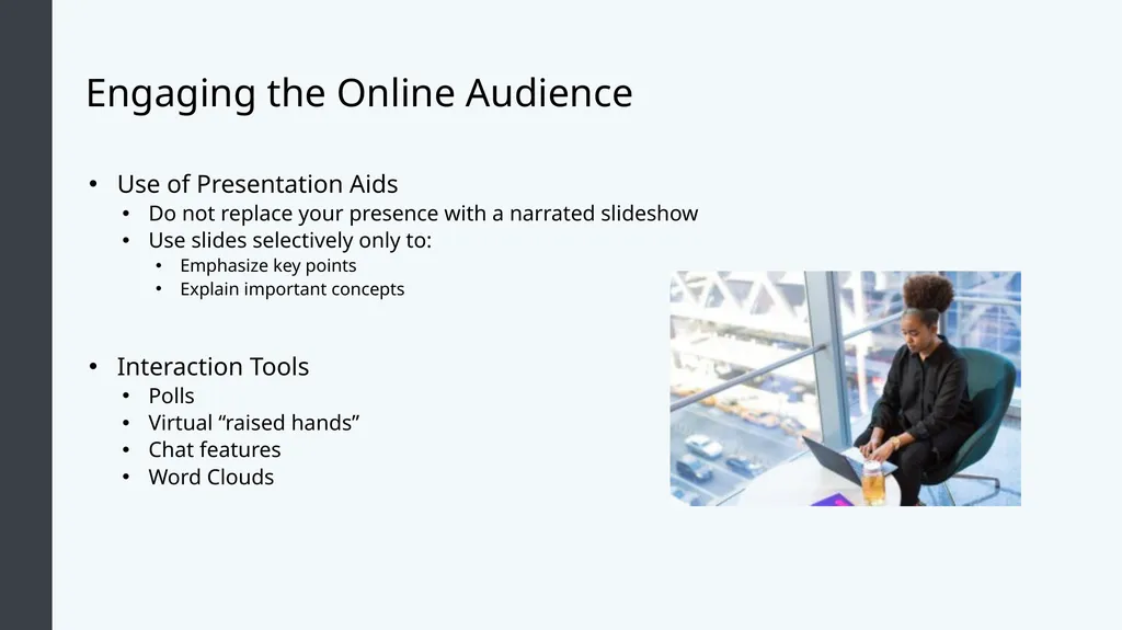 Public Speaking Module 12: Public Speaking Online - slide 16 of 31