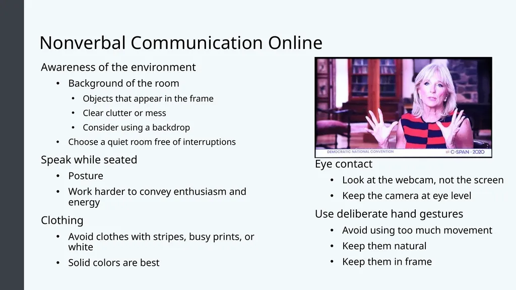 Public Speaking Module 12: Public Speaking Online - slide 9 of 31