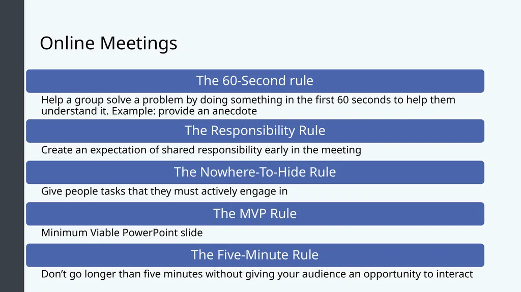 Public Speaking Module 12: Public Speaking Online - slide 27 of 31