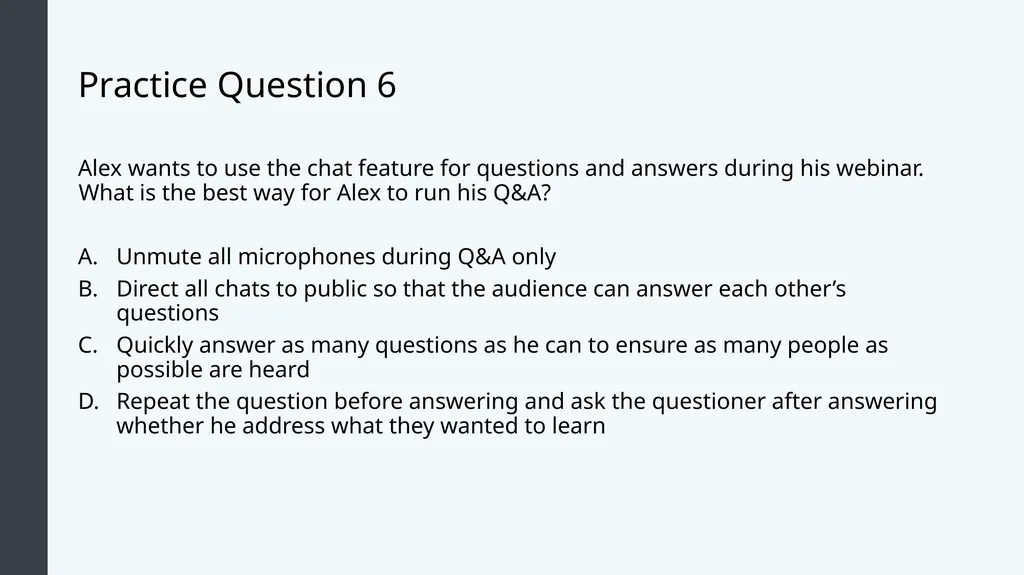 Public Speaking Module 12: Public Speaking Online - slide 30 of 31