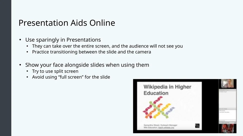 Public Speaking Module 12: Public Speaking Online - slide 18 of 31