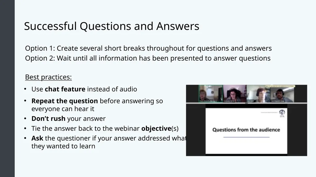Public Speaking Module 12: Public Speaking Online - slide 25 of 31