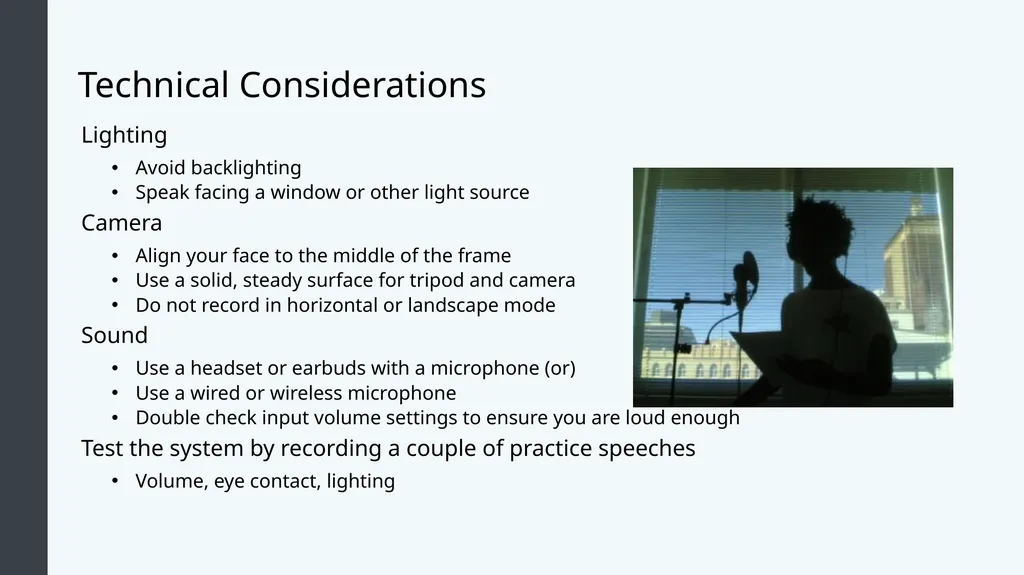 Public Speaking Module 12: Public Speaking Online - slide 10 of 31