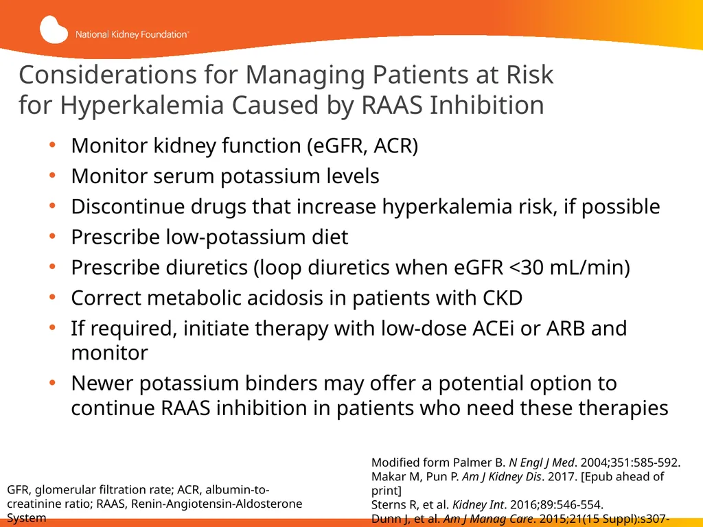 Evaluation and Management of Hyperkalemia This - slide 34 of 35