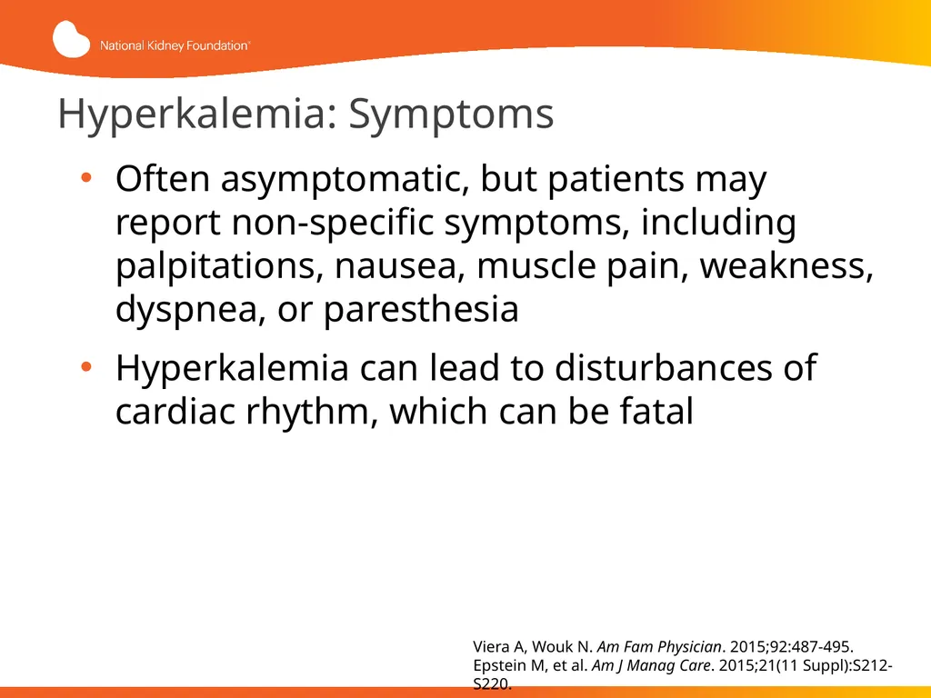 Evaluation and Management of Hyperkalemia This - slide 15 of 35