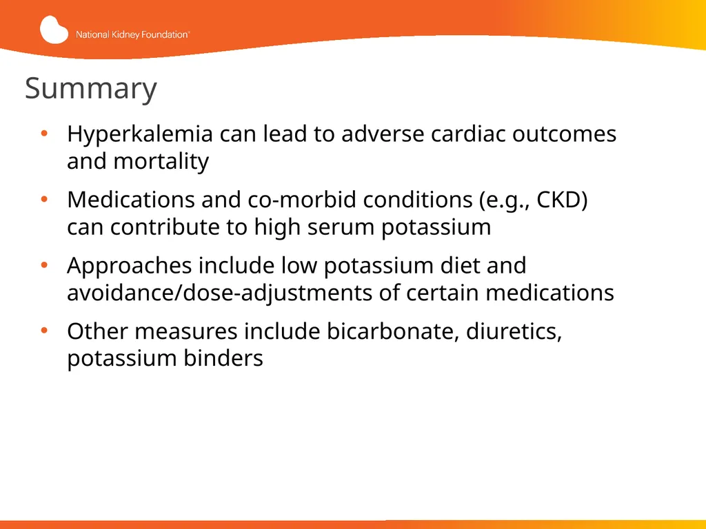 Evaluation and Management of Hyperkalemia This - slide 35 of 35