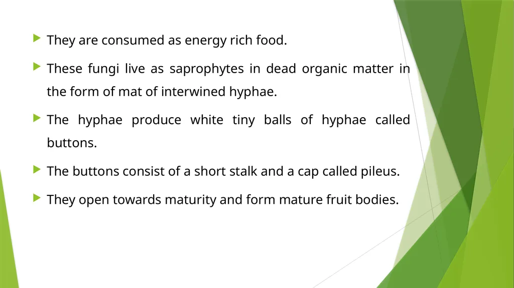 UNIT – II MUSHROOM METHODOLOGY HAJEE KARUTHA - slide 4 of 19