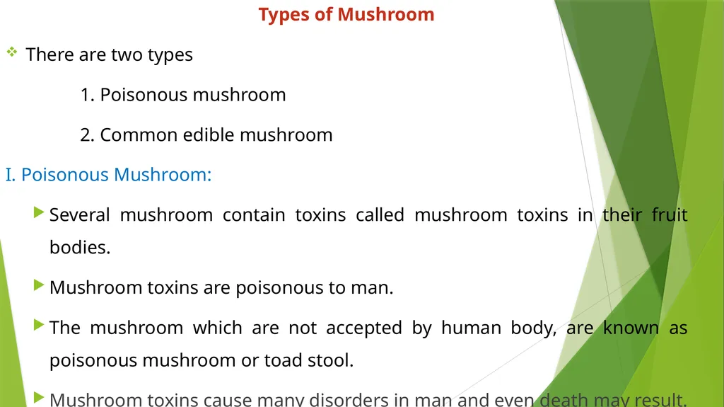UNIT – II MUSHROOM METHODOLOGY HAJEE KARUTHA - slide 6 of 19