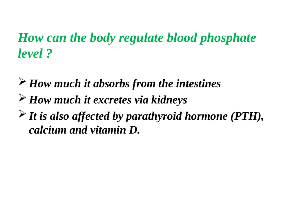 Blood Phosphorus Presented By Assist.Lecturer - slide 4 of 10