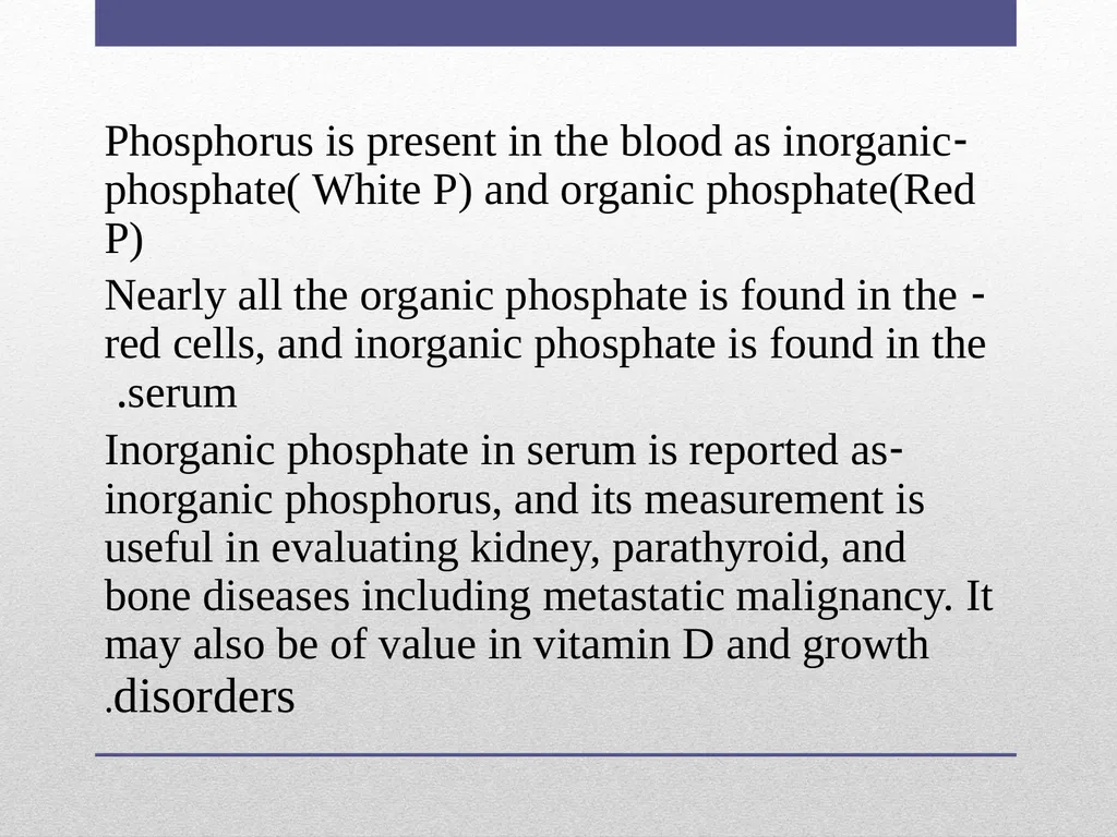 Exp 7 The colorimetric estimation of inorganic - slide 4 of 9