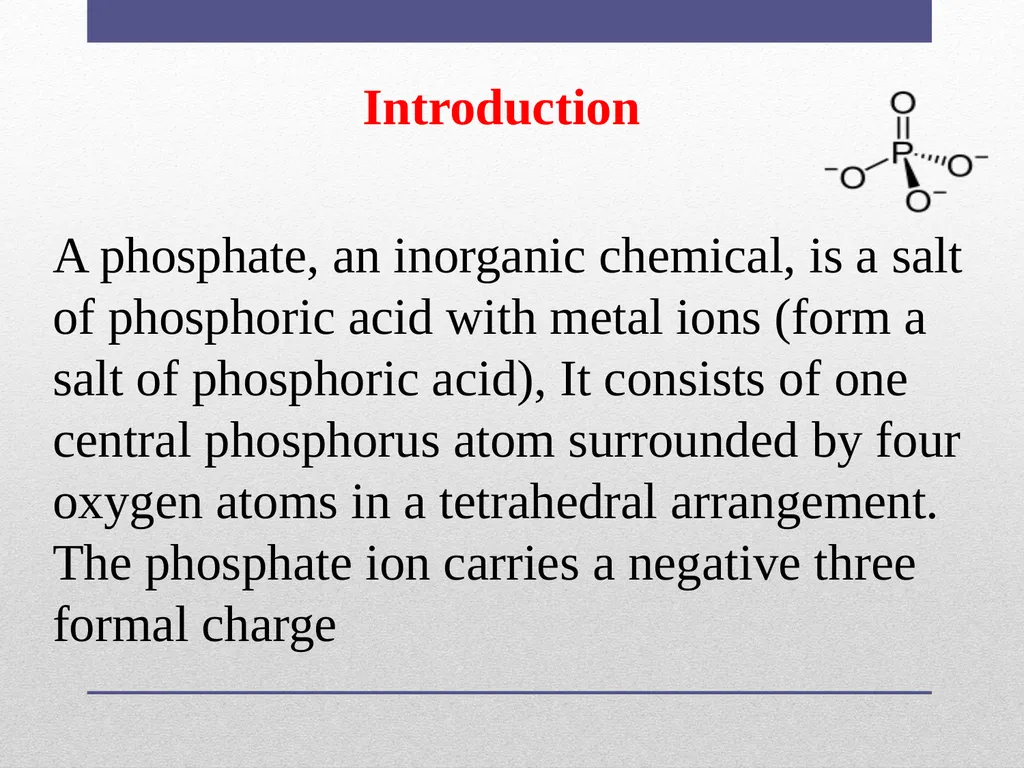 Exp 7 The colorimetric estimation of inorganic - slide 2 of 9