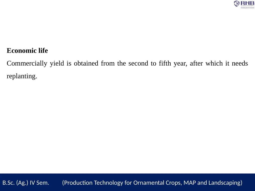 Course Name- Production Technology for Ornamental - slide 10 of 10