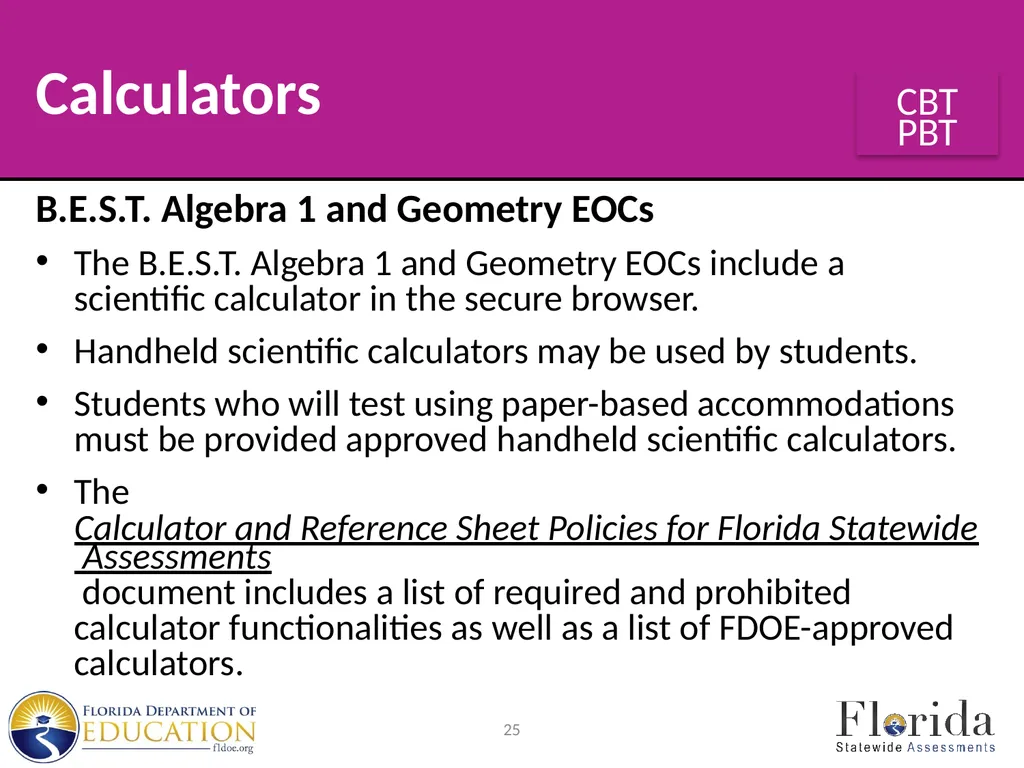 Spring/Summer 2024 Florida Statewide Assessments - slide 25 of 76