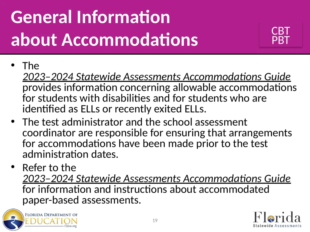 Spring/Summer 2024 Florida Statewide Assessments - slide 19 of 76