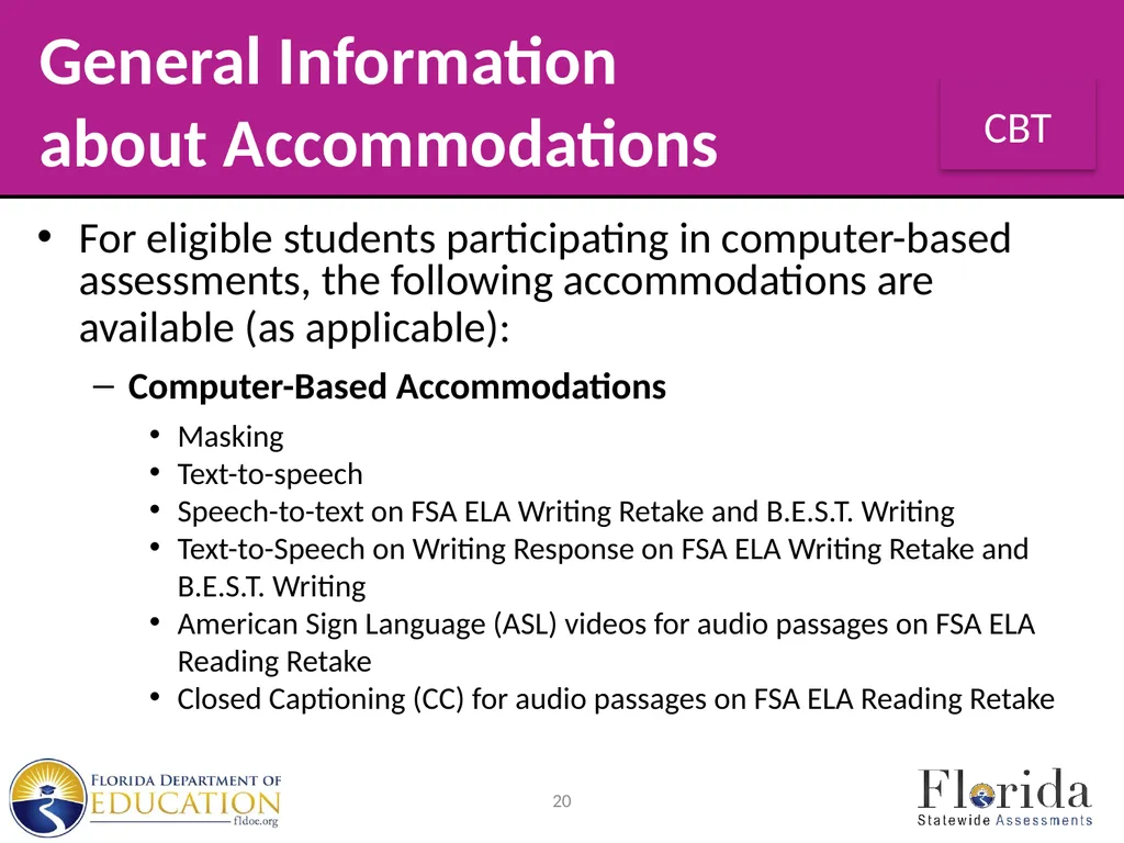 Spring/Summer 2024 Florida Statewide Assessments - slide 20 of 76