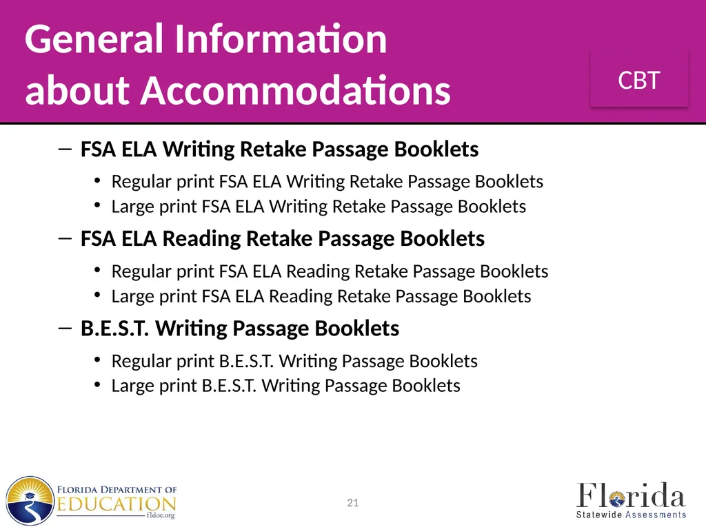 Spring/Summer 2024 Florida Statewide Assessments - slide 21 of 76