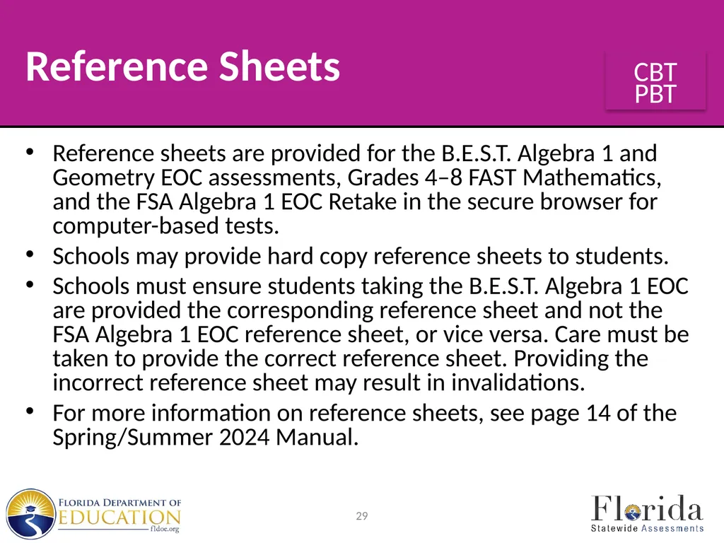 Spring/Summer 2024 Florida Statewide Assessments - slide 29 of 76