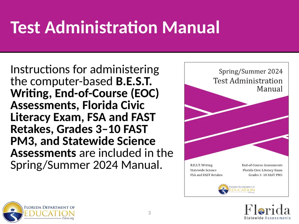 Spring/Summer 2024 Florida Statewide Assessments - slide 3 of 76