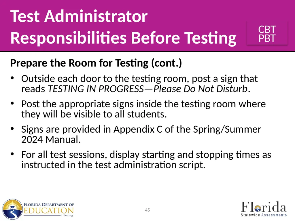 Spring/Summer 2024 Florida Statewide Assessments - slide 45 of 76