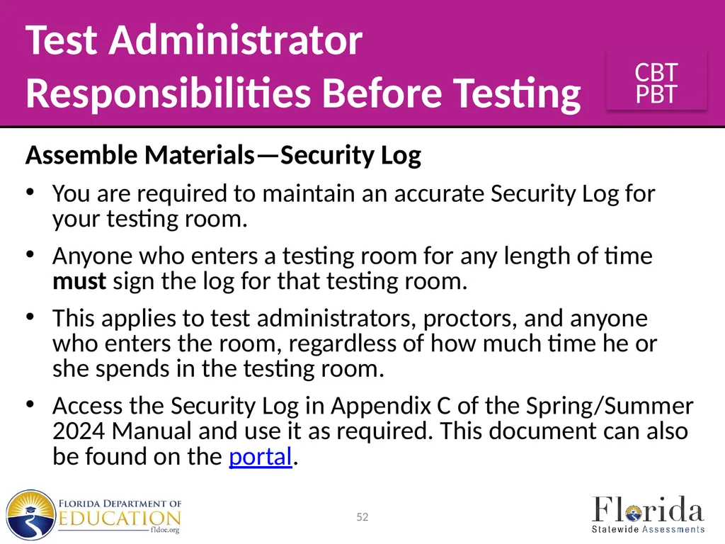 Spring/Summer 2024 Florida Statewide Assessments - slide 52 of 76