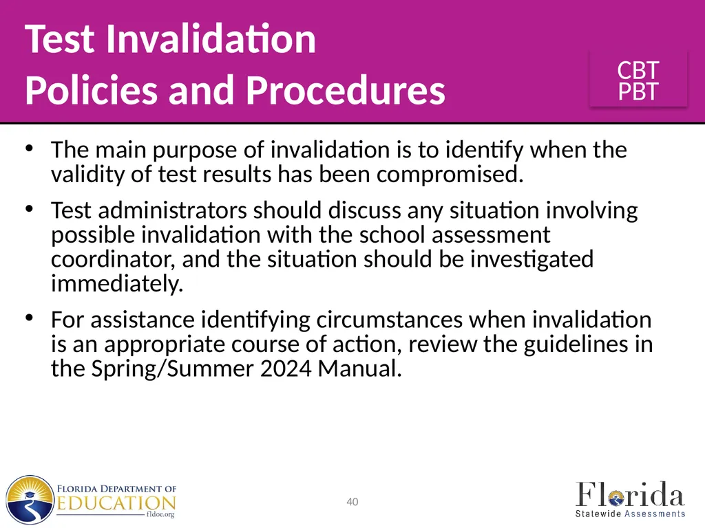 Spring/Summer 2024 Florida Statewide Assessments - slide 40 of 76