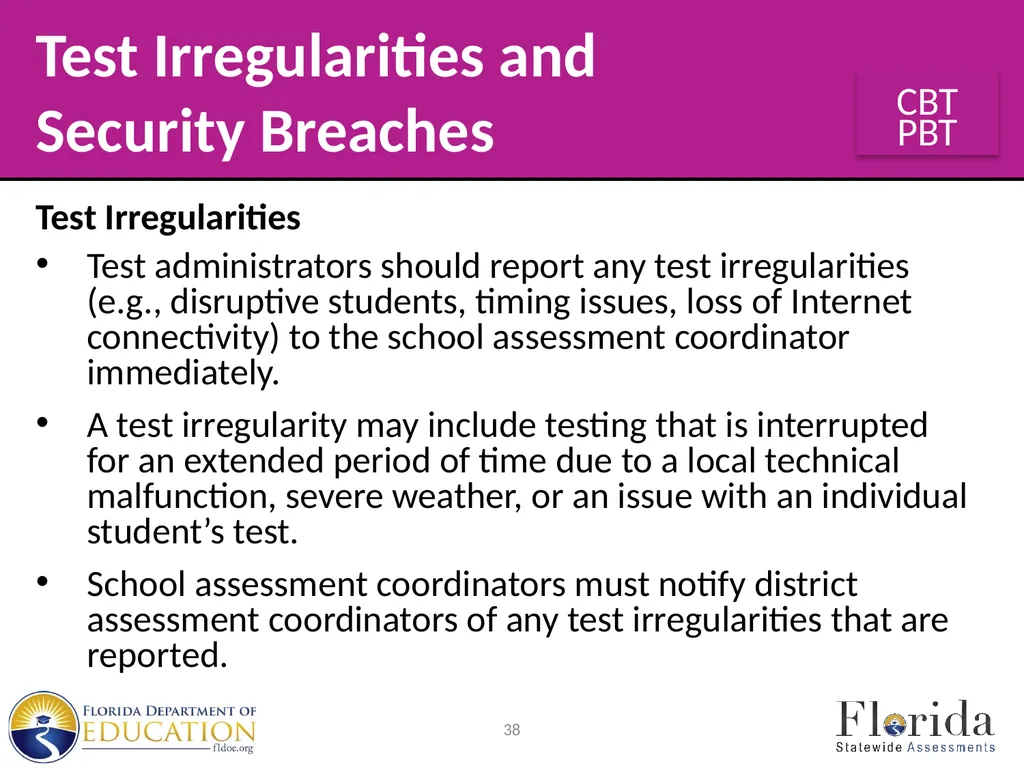 Spring/Summer 2024 Florida Statewide Assessments - slide 38 of 76
