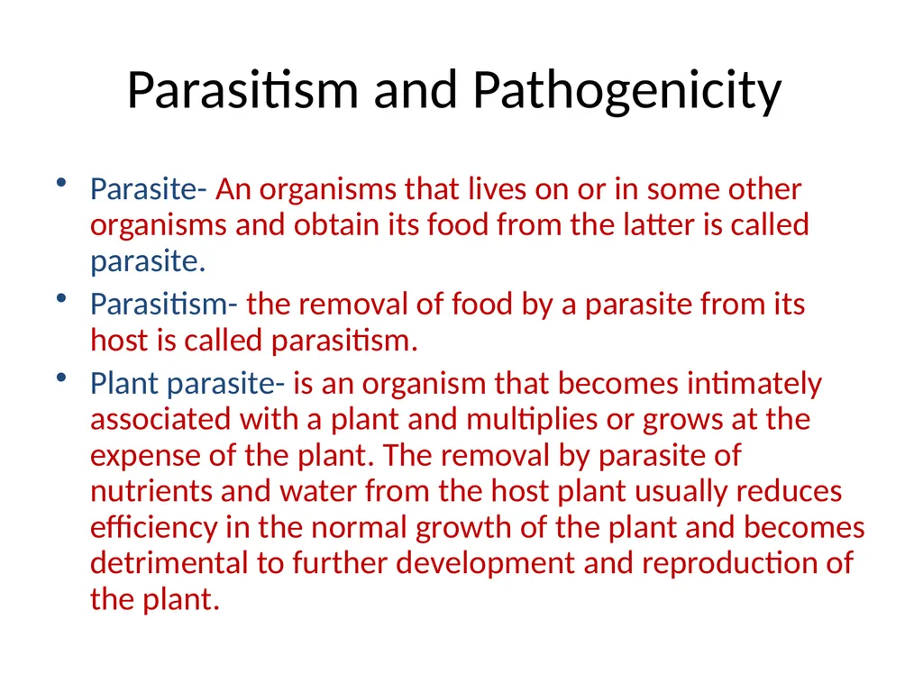 Pathogenicity Infectious diseases The pathogen - slide 3 of 5