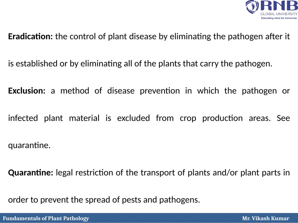 Course Name: Fundamentals of Plant Pathology - slide 13 of 26