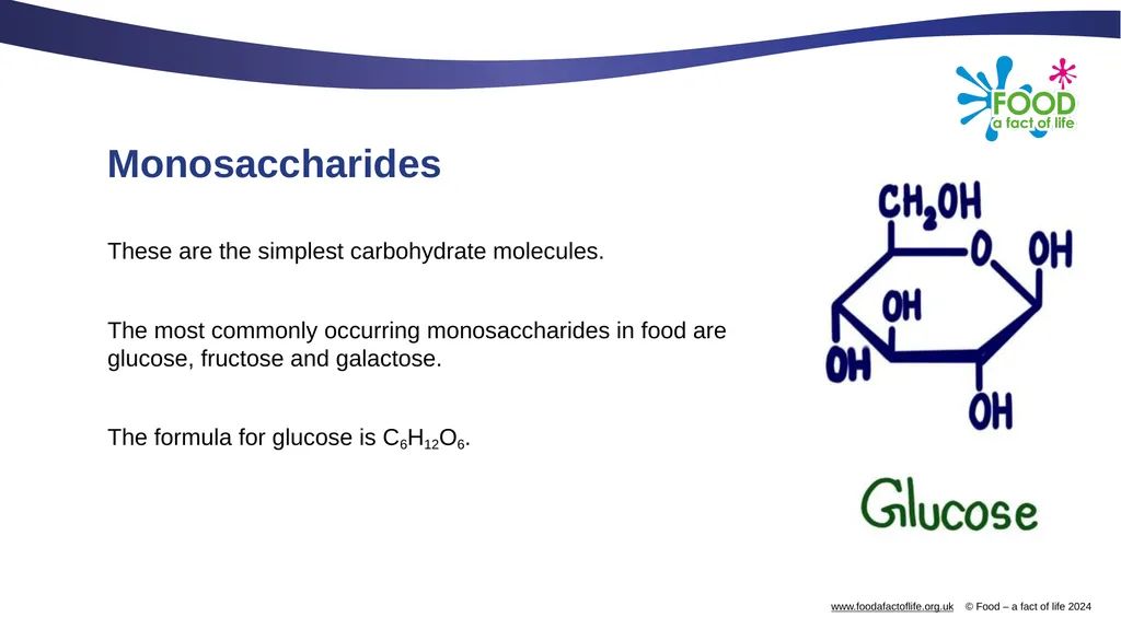 Carbohydrates and their functional properties in - slide 5 of 15