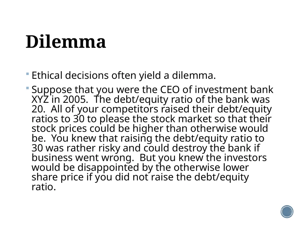 Chapter 1: Introduction to corporate finance - slide 31 of 35