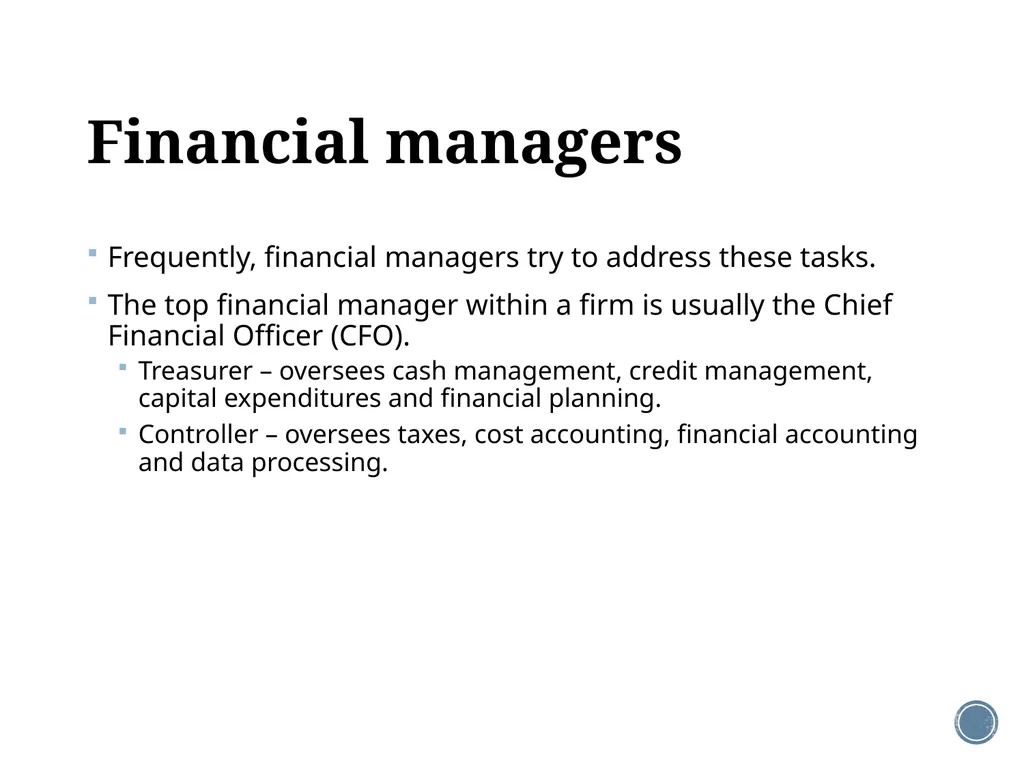 Chapter 1: Introduction to corporate finance - slide 7 of 35