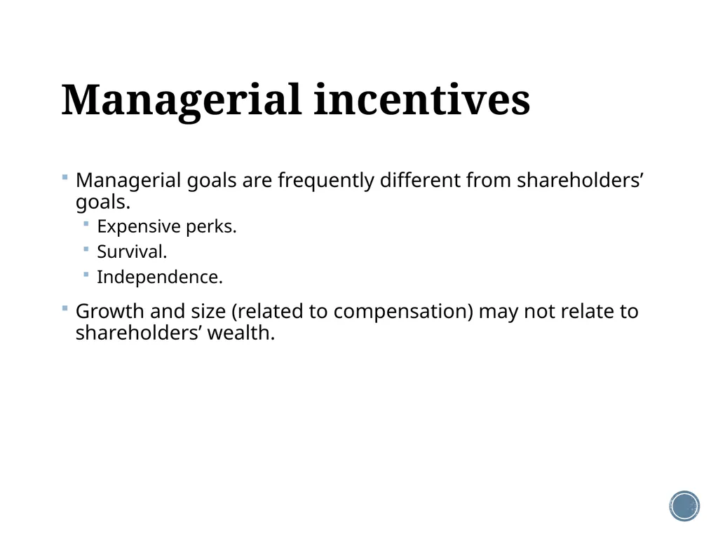 Chapter 1: Introduction to corporate finance - slide 24 of 35