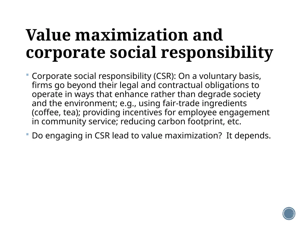 Chapter 1: Introduction to corporate finance - slide 15 of 35