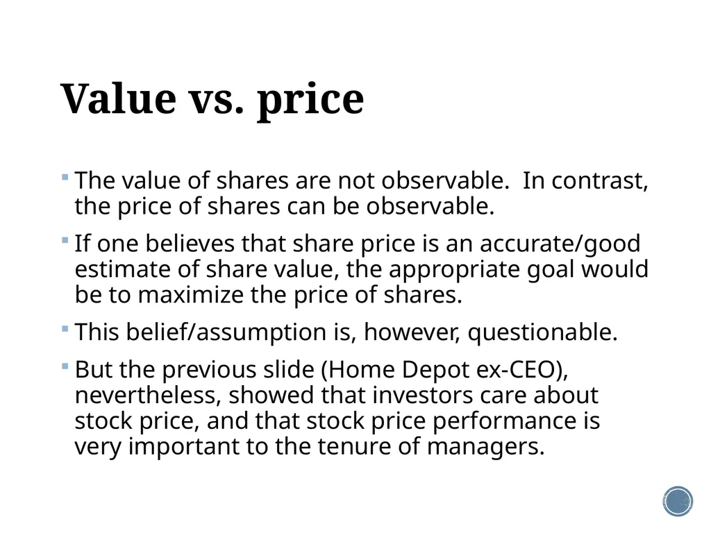 Chapter 1: Introduction to corporate finance - slide 14 of 35