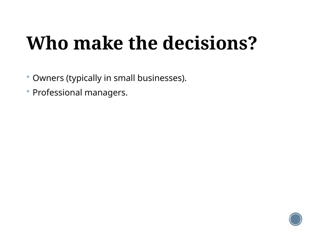 Chapter 1: Introduction to corporate finance - slide 6 of 35